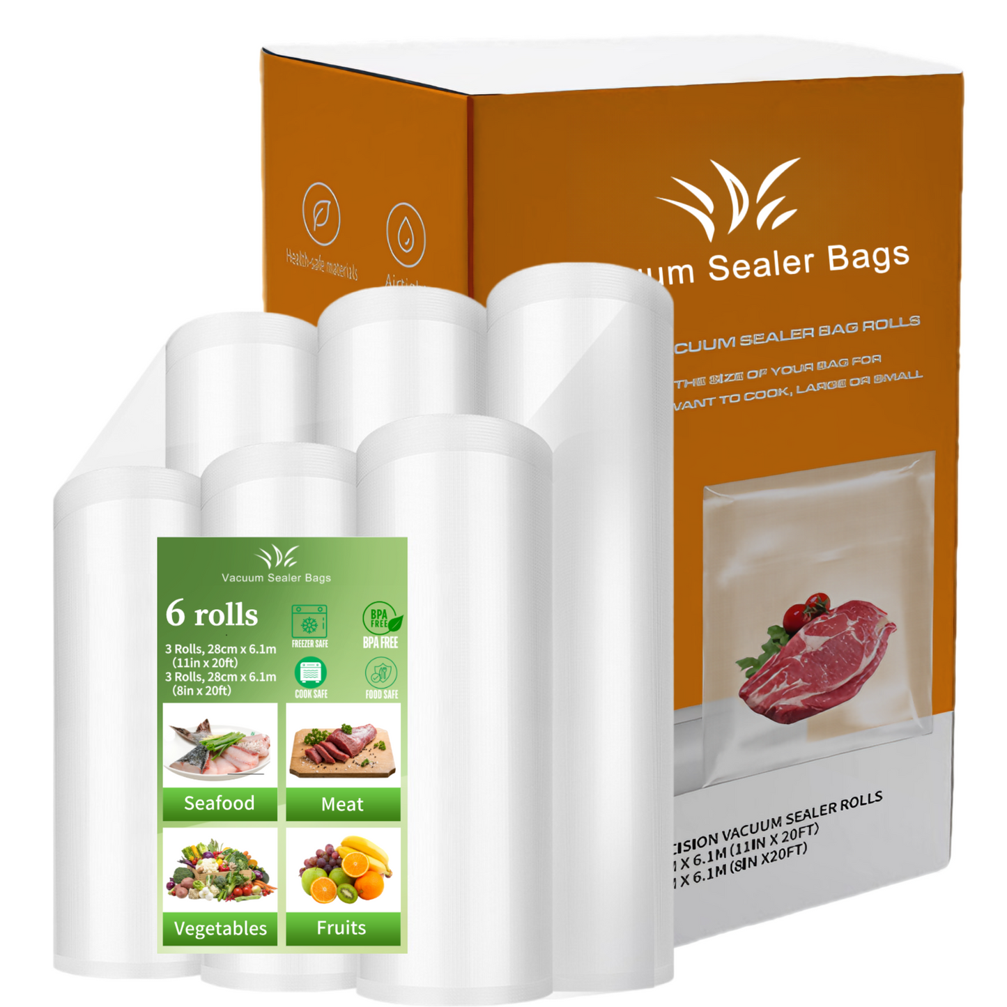 vacuum sealer bag rolls